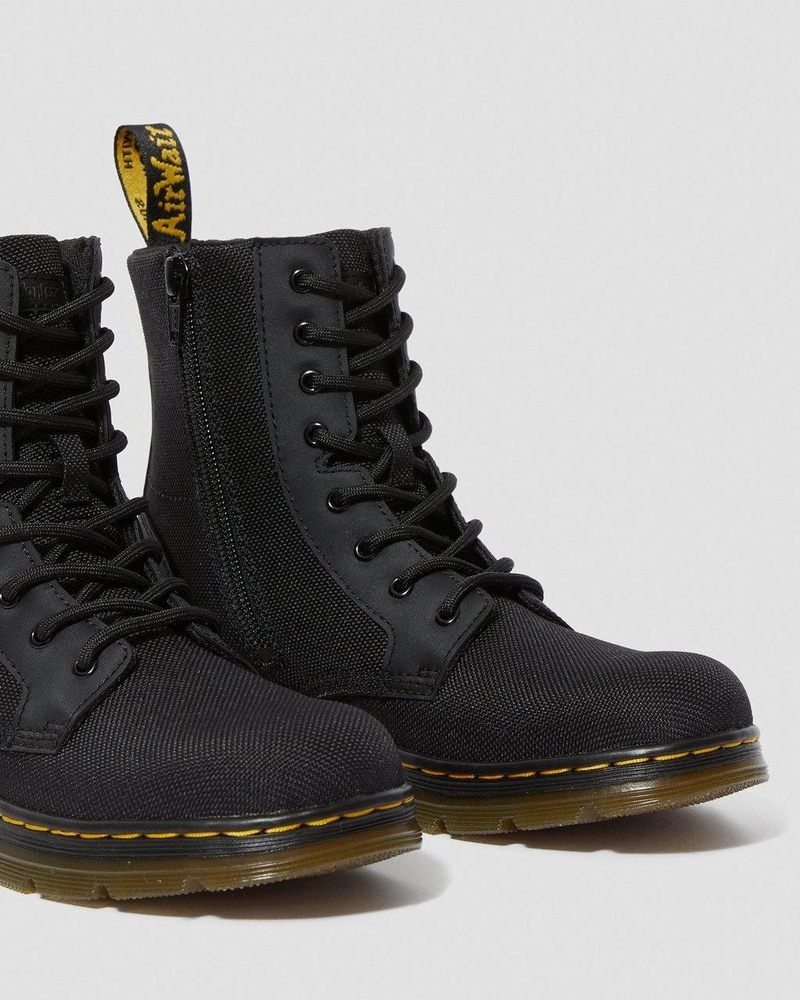 Botas Dr Martens Youth Combs Extra Tough Poly Casuales Boots (Extra Tough 50/50+Rubbery) Negras | GJ24-I8PG