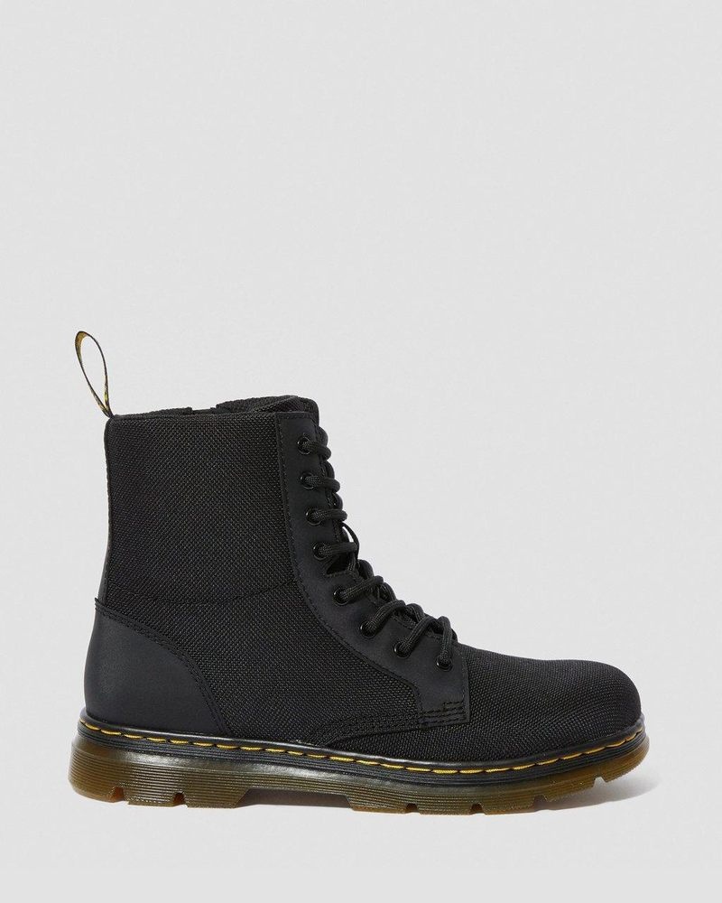 Botas Dr Martens Youth Combs Extra Tough Poly Casuales Boots (Extra Tough 50/50+Rubbery) Negras | GJ24-I8PG