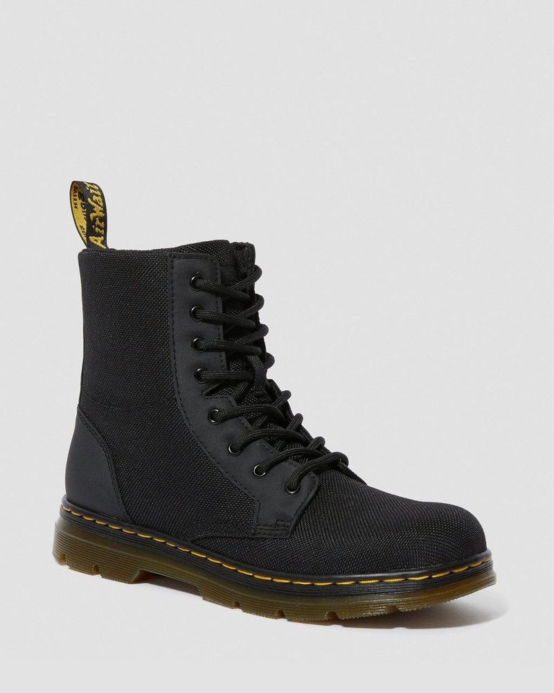 Botas Dr Martens Youth Combs Extra Tough Poly Casuales Boots (Extra Tough 50/50+Rubbery) Negras | GJ24-I8PG