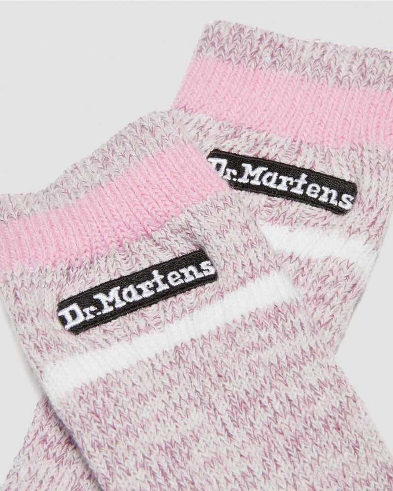 Calcetines Dr Martens Marl Organic Socks (Algodon Blend) Rosas | QG93-E5VC