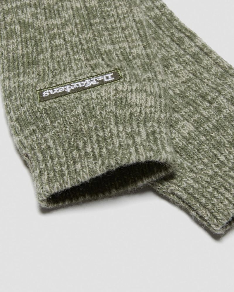 Calcetines Dr Martens Merino Organic Algodon Blend Socks (Organic Algodon Blend) Kaki | HV87-R2OX