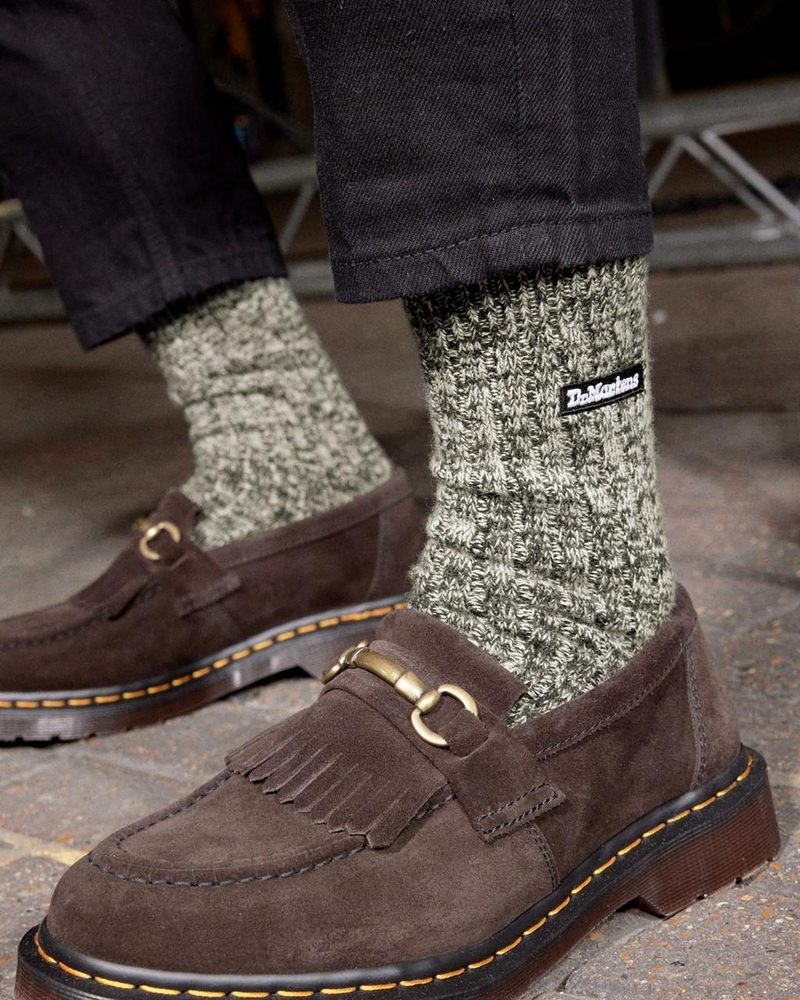 Calcetines Dr Martens Merino Organic Algodon Blend Socks (Organic Algodon Blend) Ecru | OC72-W8LD