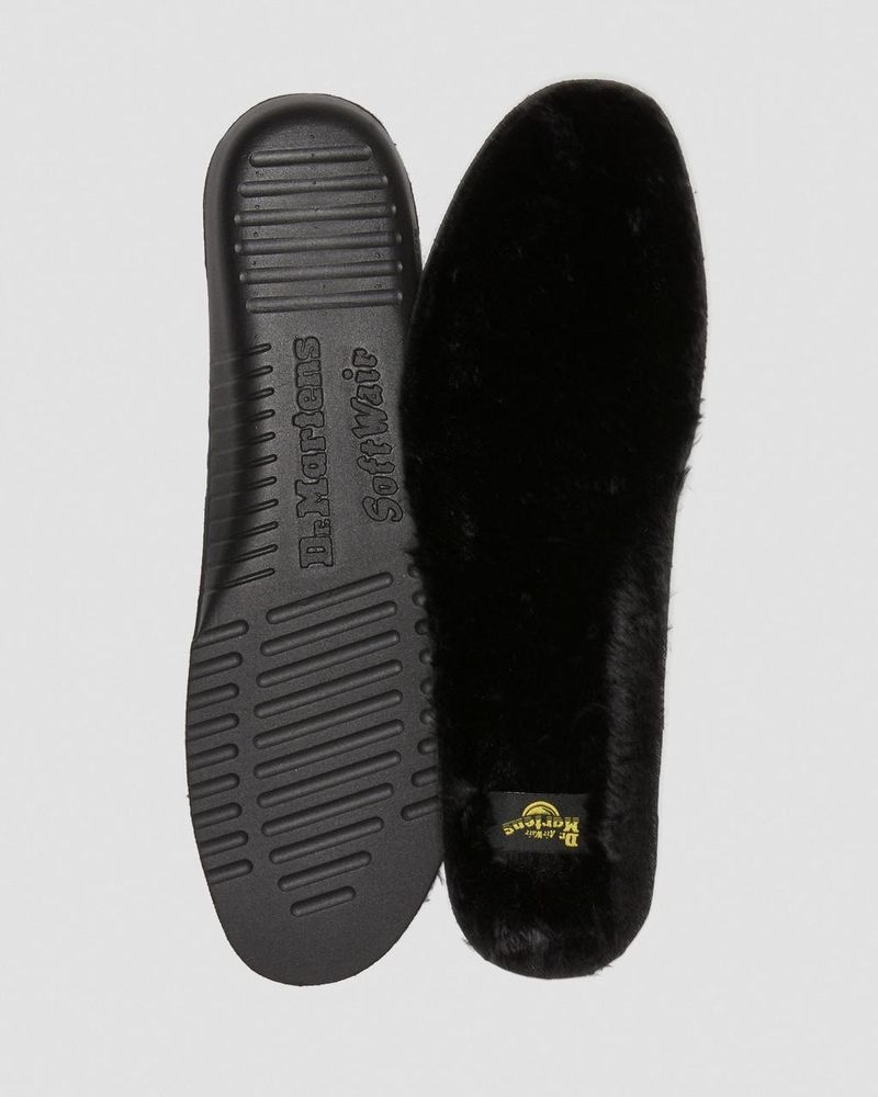 Cuidado del Calzado y Plantillas Dr Martens Warmwair Shoe Insoles (Lux Faux+Hefty) Negras | XF06-M9GY