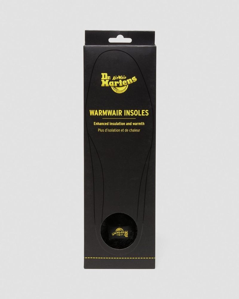 Cuidado del Calzado y Plantillas Dr Martens Warmwair Shoe Insoles (Lux Faux+Hefty) Negras | XF06-M9GY