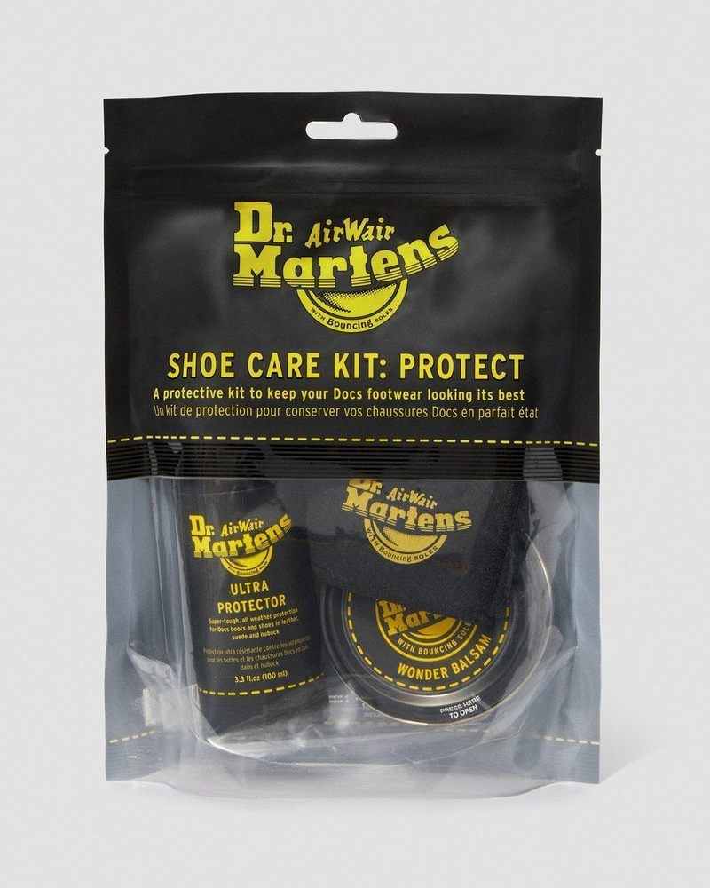 Cuidado del Calzado y Plantillas Dr Martens Shoecare Kit Negras | HY46-S7VY