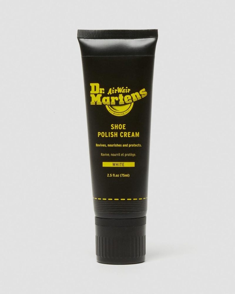 Cuidado del Calzado y Plantillas Dr Martens White Shoe Polish 75ml Tube | HR40-B9XE