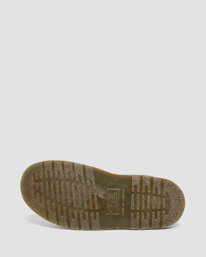 Sandalias Dr Martens Jorge Made in England Gamuza Destalonadas Mules (Repello Calf Gamuza (Gum Oil)) Moradas | PY66-E0OO