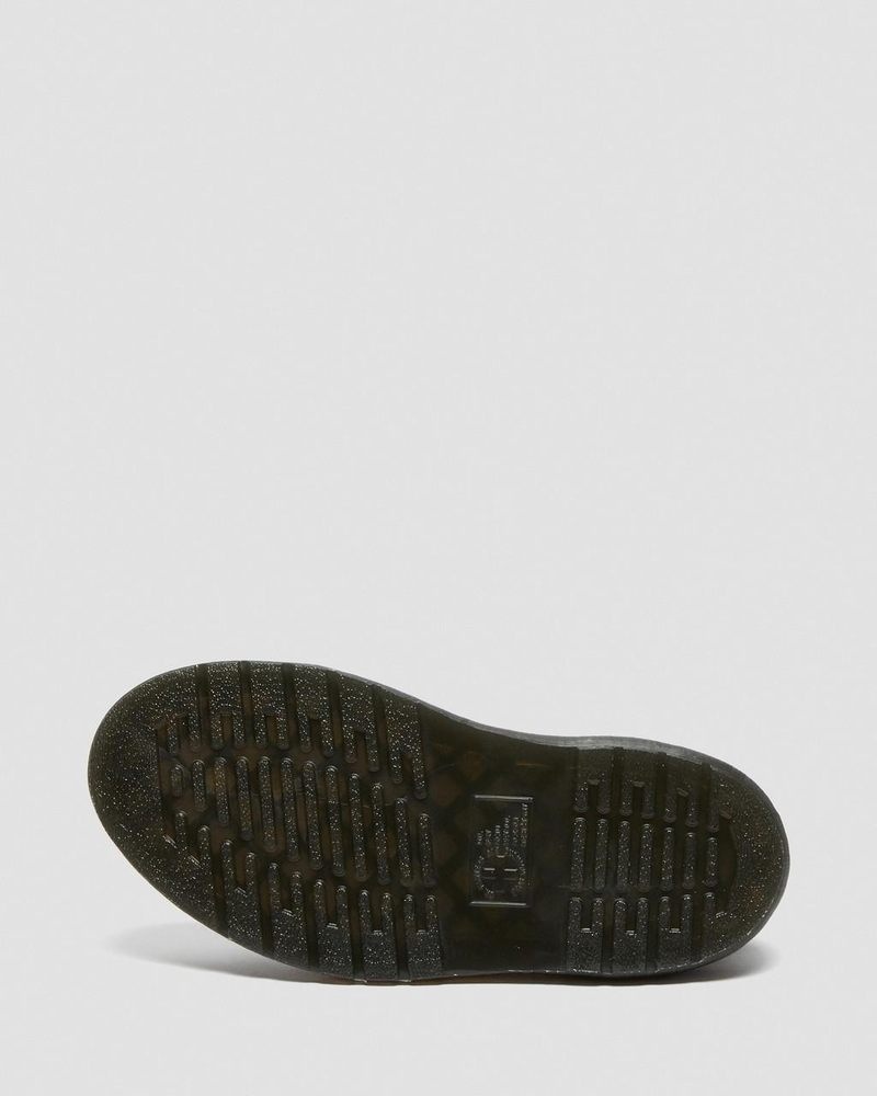 Sandalias de Plataforma Dr Martens Clarissa II - Cuero Plataforma Sandals (Milled Nappa) Negras | NL67-R3WI