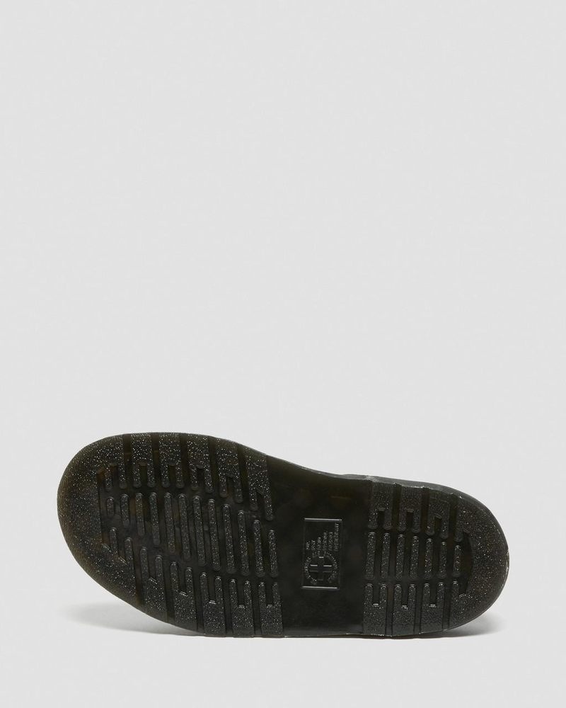 Sandalias de Plataforma Dr Martens Gryphon Pisa Cuero Plataforma Sandals (Pisa) Negras | BL67-V3VB