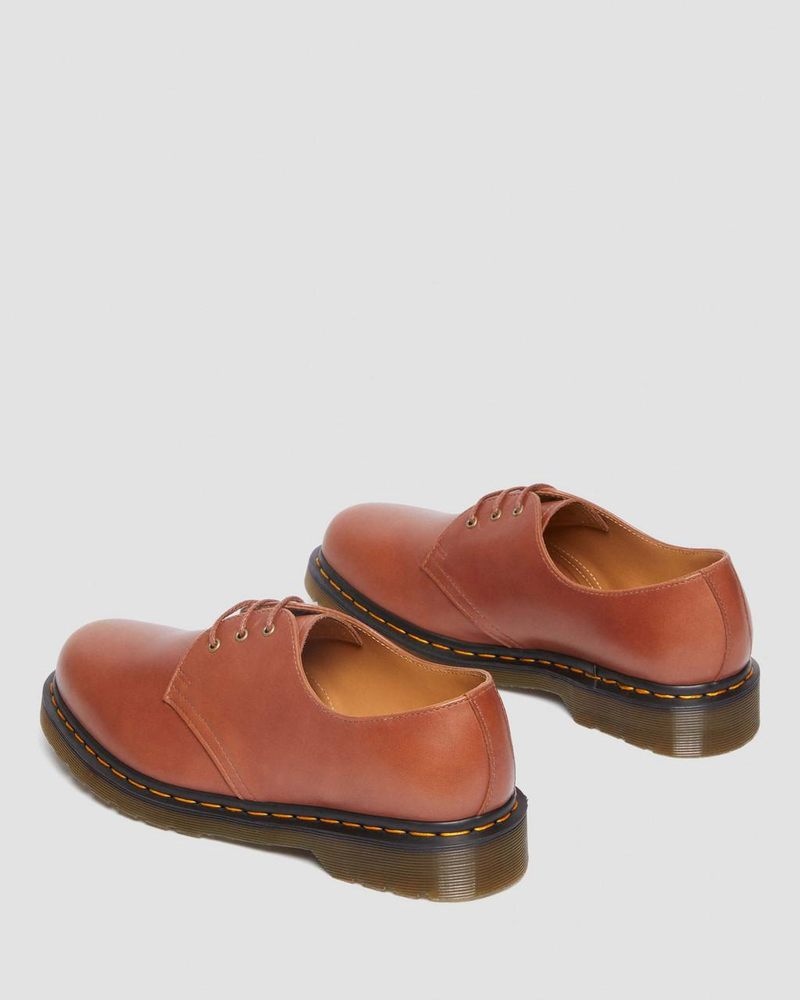 Zapatos Dr Martens 1461 Carrara Cuero Oxford Shoes (Carrara) Saddle Tan | IH31-L6AB