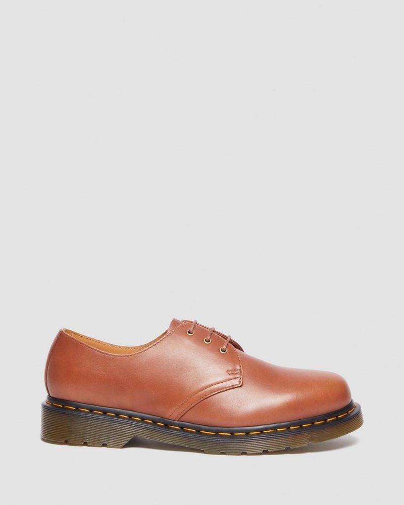 Zapatos Dr Martens 1461 Carrara Cuero Oxford Shoes (Carrara) Saddle Tan | IH31-L6AB