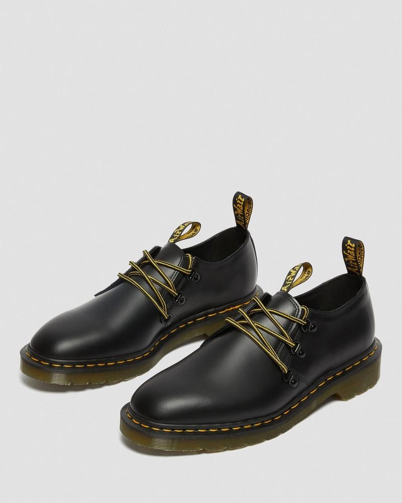 Zapatos Dr Martens 1461 Engineered Garments Cuero Oxford Shoes (Smooth Cuero) Negras | VJ07-F5EJ