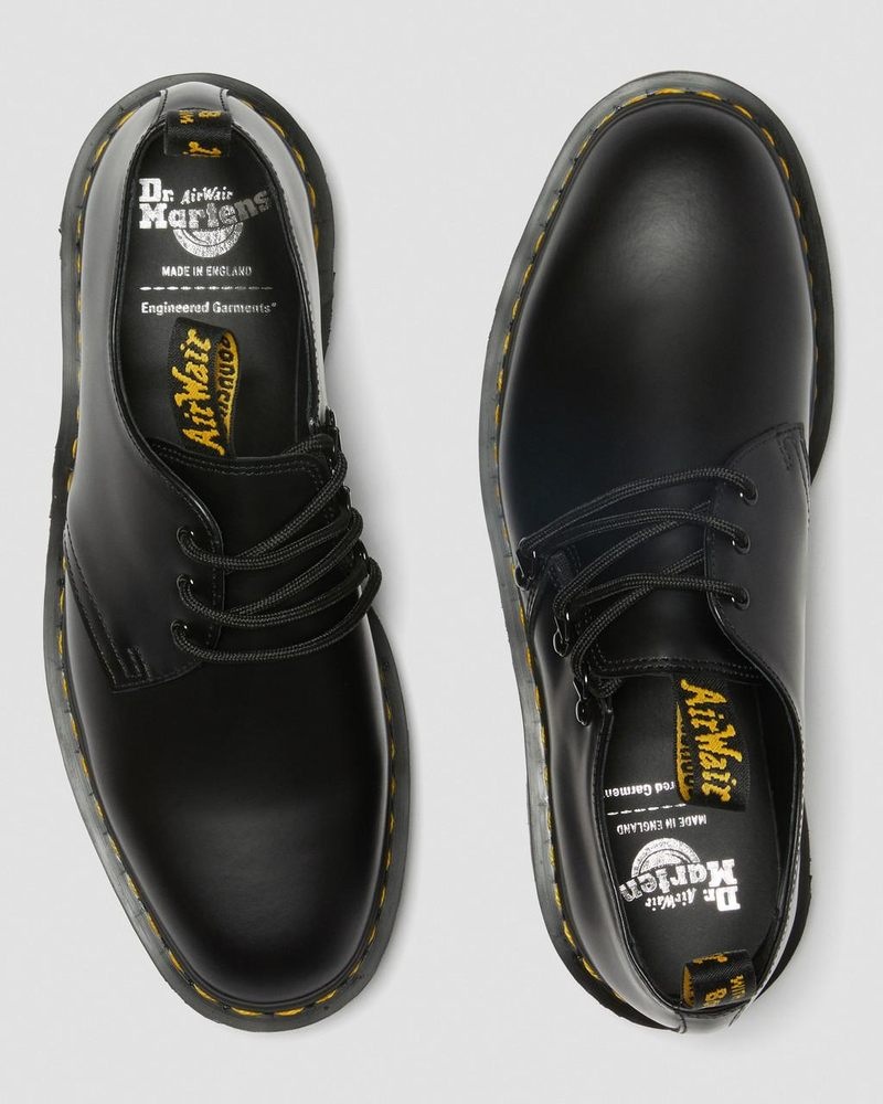 Zapatos Dr Martens 1461 Engineered Garments Cuero Oxford Shoes (Smooth Cuero) Negras | VJ07-F5EJ