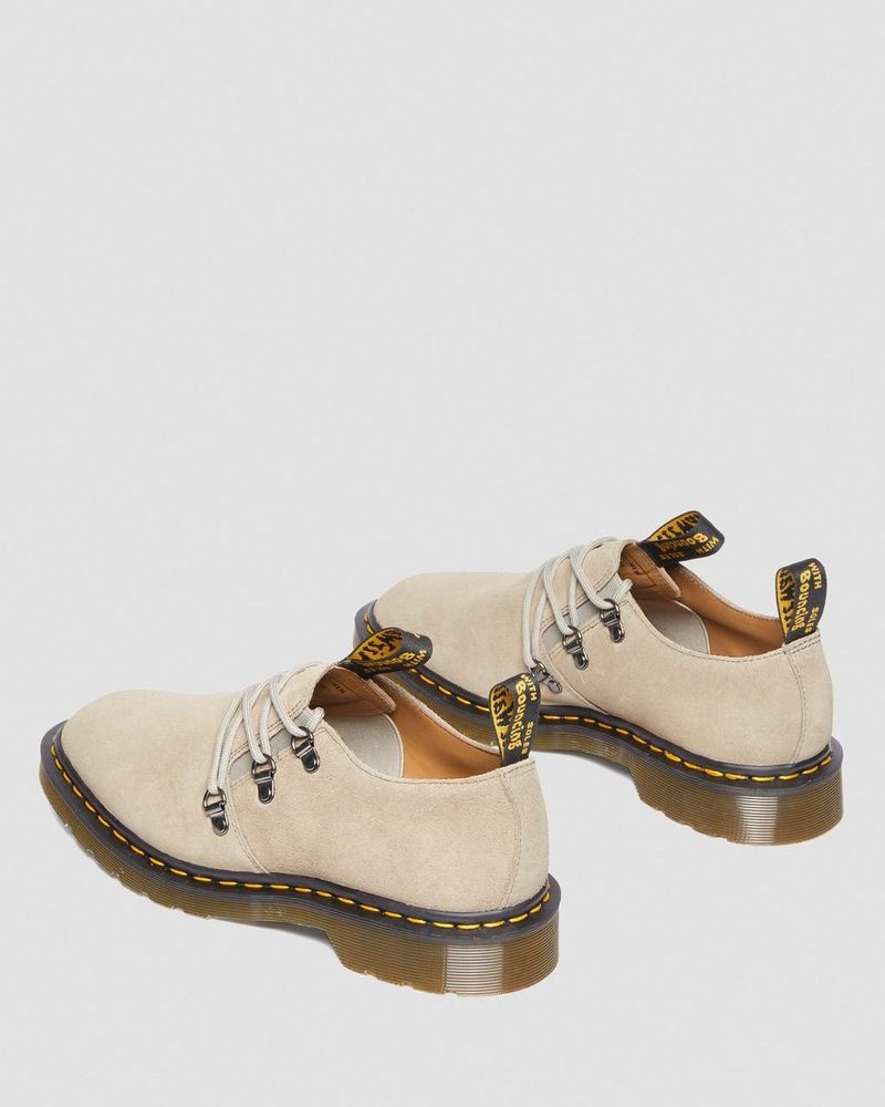 Zapatos Dr Martens 1461 Engineered Garments Gamuza Oxford Shoes (Gamuza) Milkshake | VD88-J9ZV