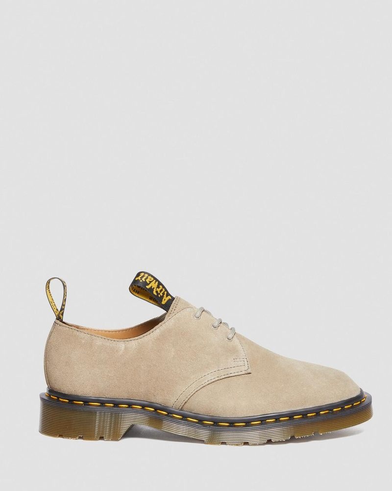 Zapatos Dr Martens 1461 Engineered Garments Gamuza Oxford Shoes (Gamuza) Milkshake | VD88-J9ZV