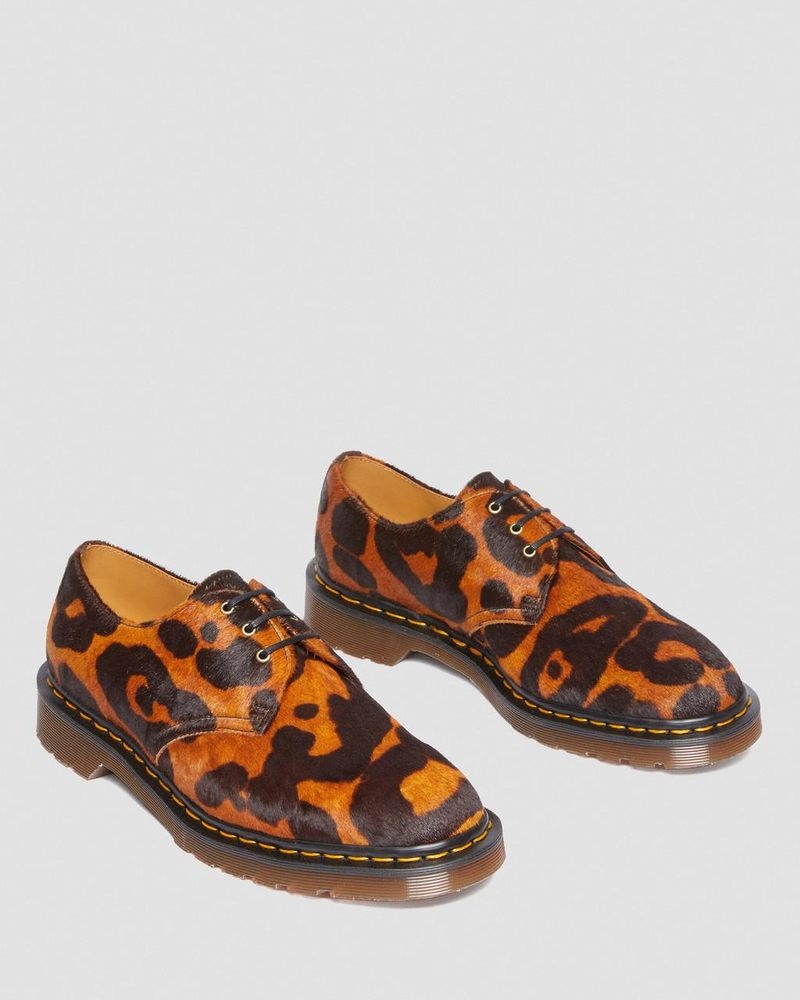 Zapatos Dr Martens 1461 Made in England Hair On Oxford Shoes (Hair On) Ocelot | LR88-N2JP