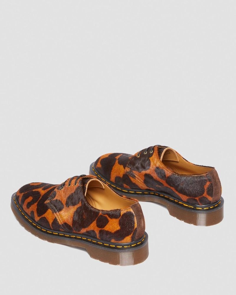 Zapatos Dr Martens 1461 Made in England Hair On Oxford Shoes (Hair On) Ocelot | LR88-N2JP