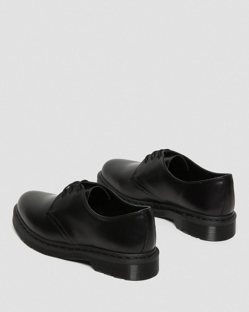 Zapatos Dr Martens 1461 Mono Smooth Cuero Oxford Shoes (Smooth Cuero) Negras | LB36-L8ZV