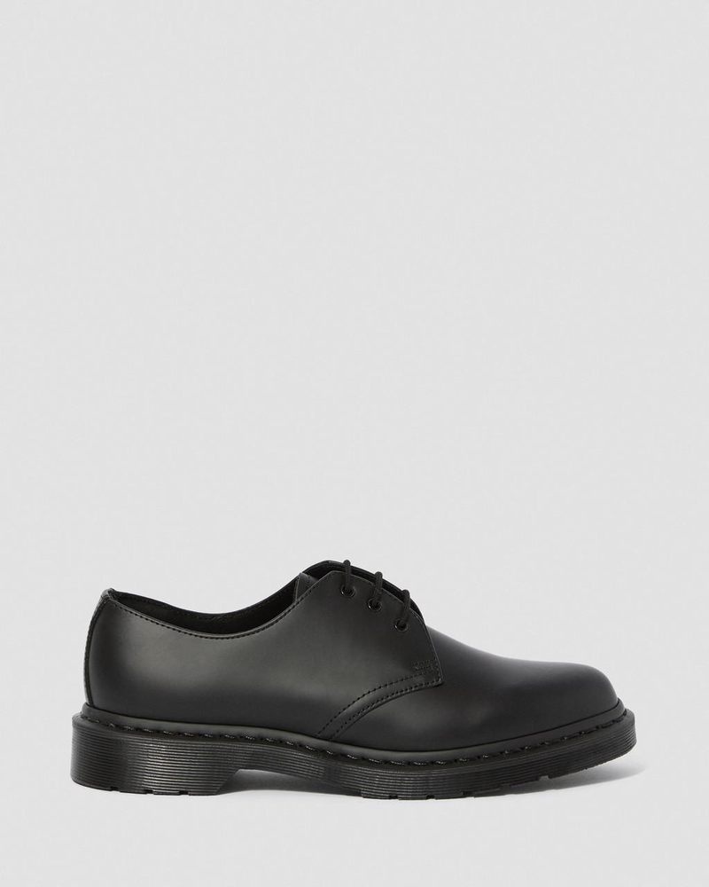 Zapatos Dr Martens 1461 Mono Smooth Cuero Oxford Shoes (Smooth Cuero) Negras | LB36-L8ZV