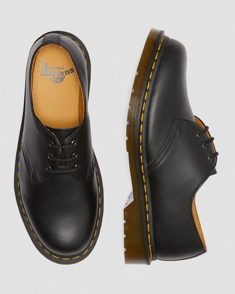 Zapatos Dr Martens 1461 Nappa Cuero Oxford Shoes (Nappa Cuero) Negras | NR40-I9DA