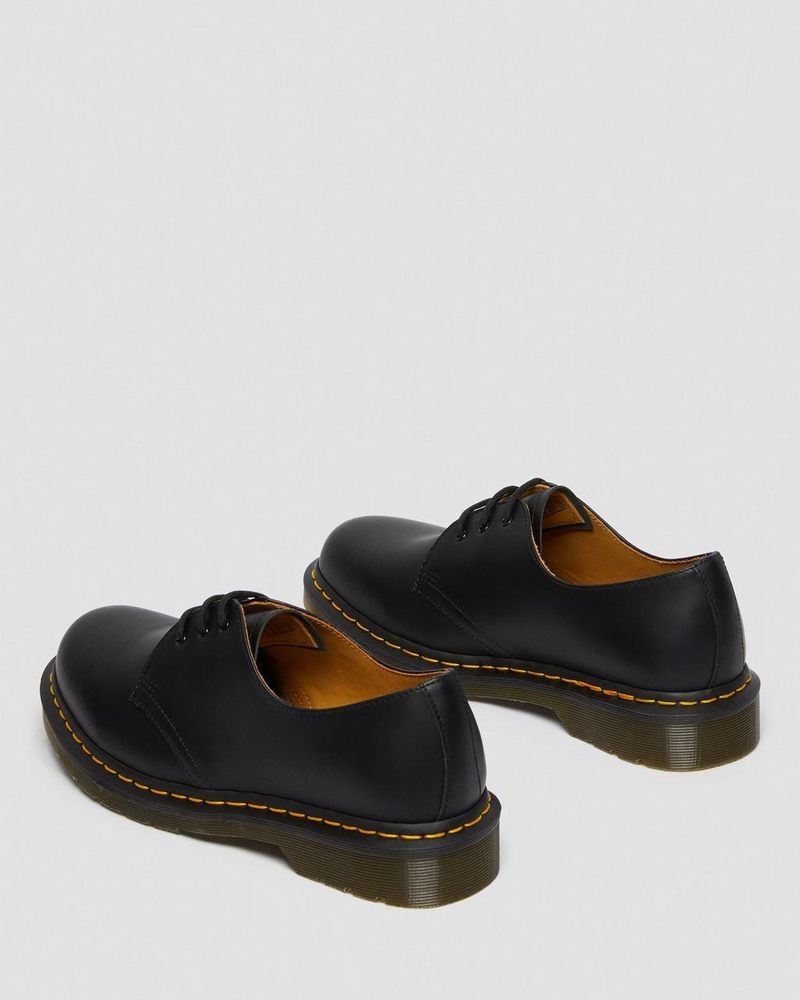 Zapatos Dr Martens 1461 Smooth Cuero Oxford Shoes (Smooth Cuero) Negras | UL31-D1NP