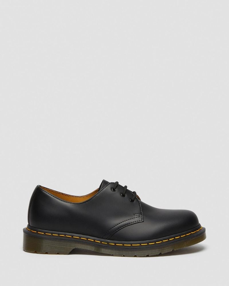 Zapatos Dr Martens 1461 Smooth Cuero Oxford Shoes (Smooth Cuero) Negras | UL31-D1NP