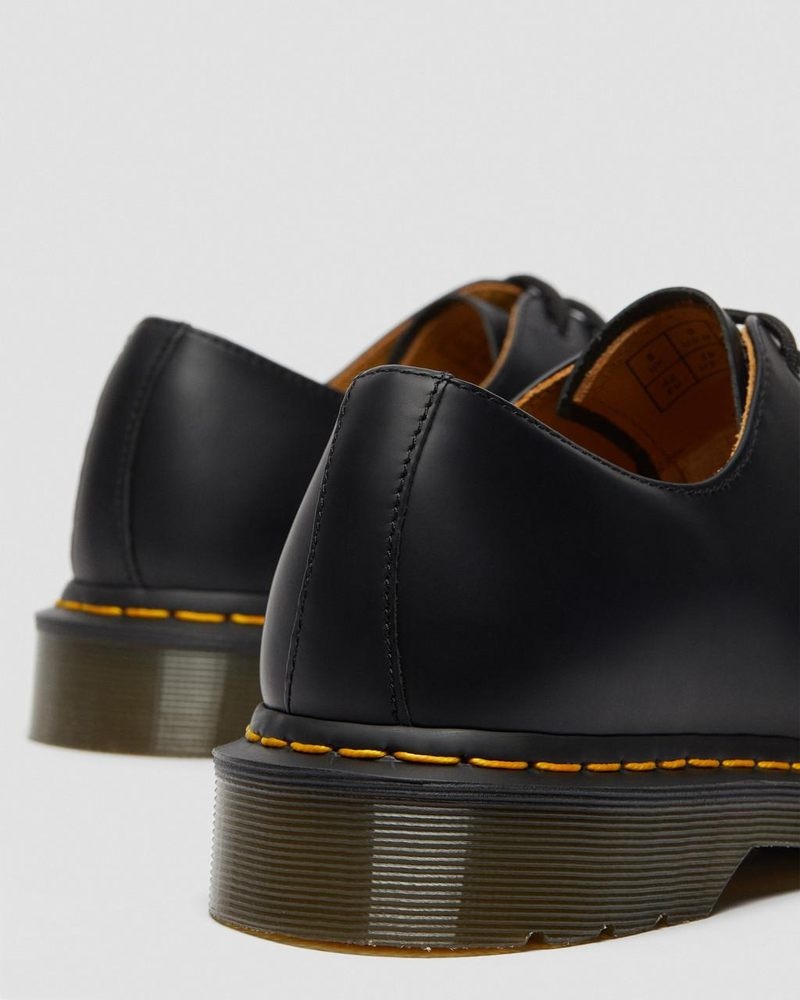 Zapatos Dr Martens 1461 Smooth Cuero Oxford Shoes (Smooth Cuero) Negras | UL31-D1NP