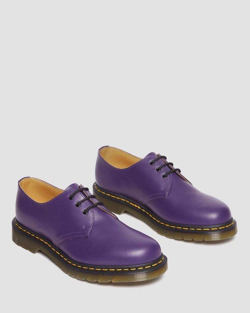 Zapatos Dr Martens 1461 Smooth Cuero Oxford Shoes (Smooth Cuero) Moradas | IS16-R7AO