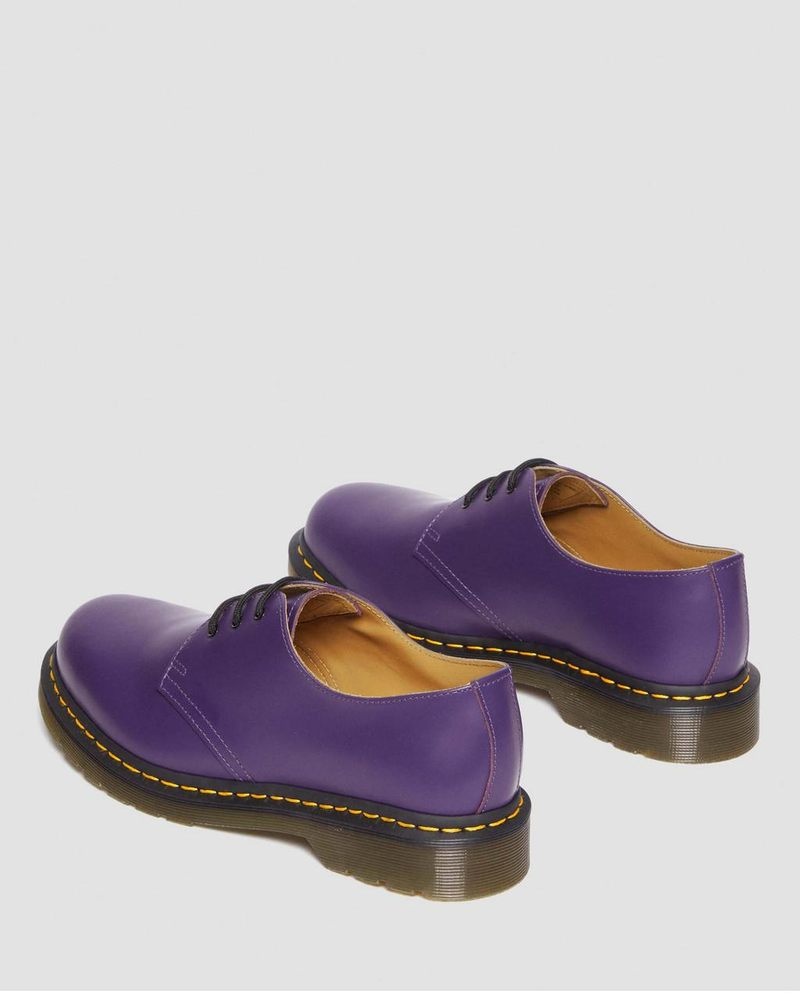 Zapatos Dr Martens 1461 Smooth Cuero Oxford Shoes (Smooth Cuero) Moradas | IS16-R7AO