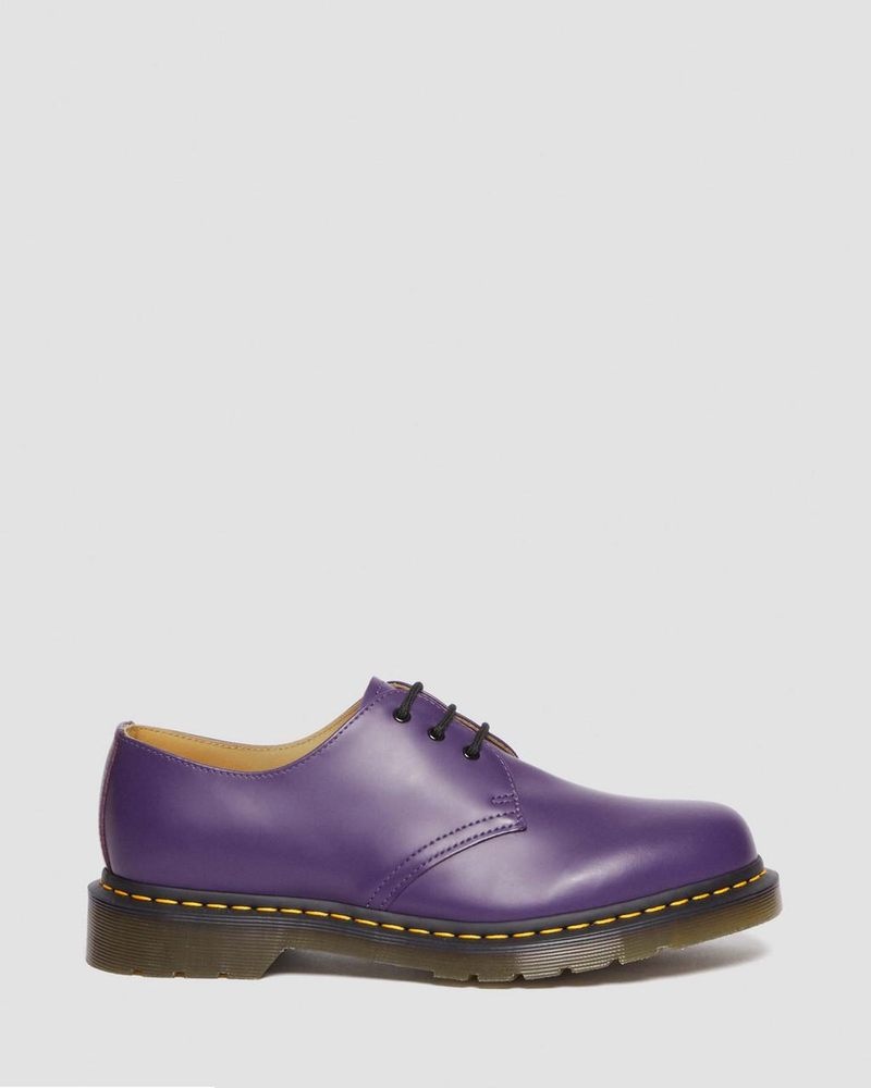 Zapatos Dr Martens 1461 Smooth Cuero Oxford Shoes (Smooth Cuero) Moradas | IS16-R7AO