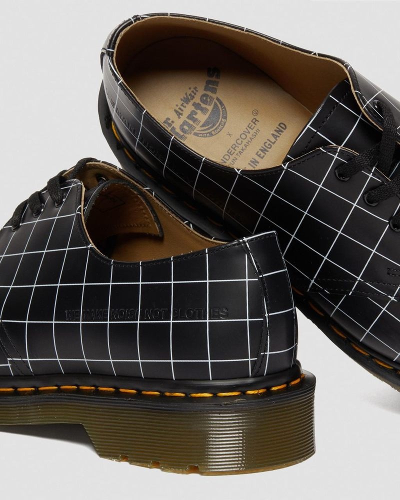 Zapatos Dr Martens 1461 Undercover Made in England Cuero Oxford Shoes (Smooth Cuero) Negras | OP71-B2WF