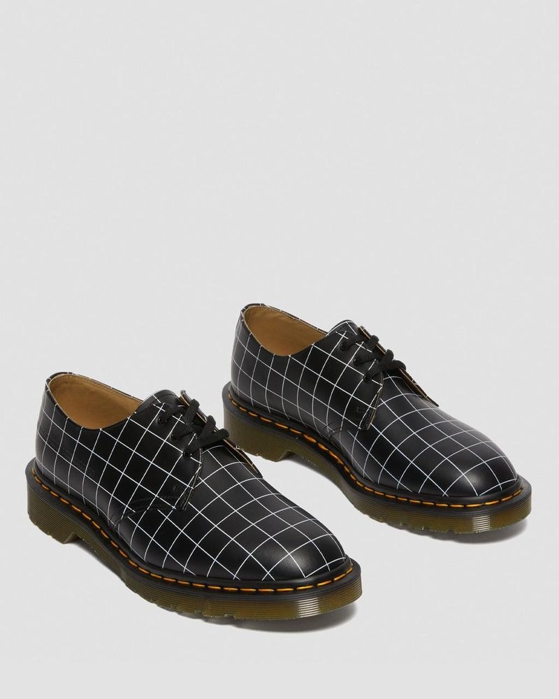 Zapatos Dr Martens 1461 Undercover Made in England Cuero Oxford Shoes (Smooth Cuero) Negras | OP71-B2WF