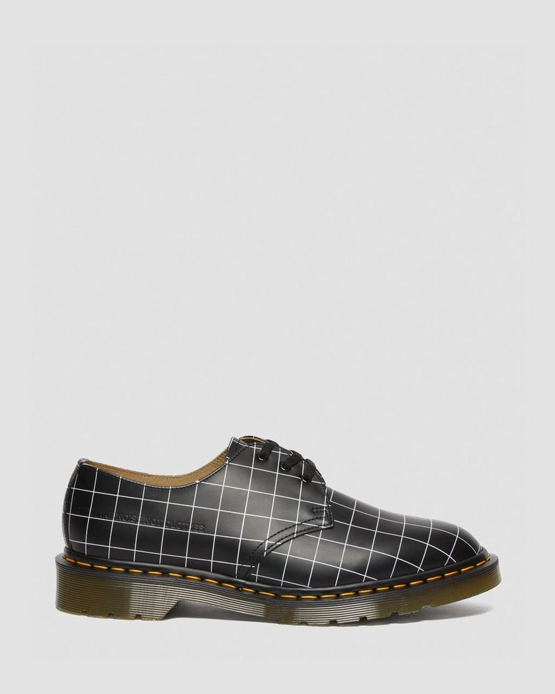 Zapatos Dr Martens 1461 Undercover Made in England Cuero Oxford Shoes (Smooth Cuero) Negras | OP71-B2WF