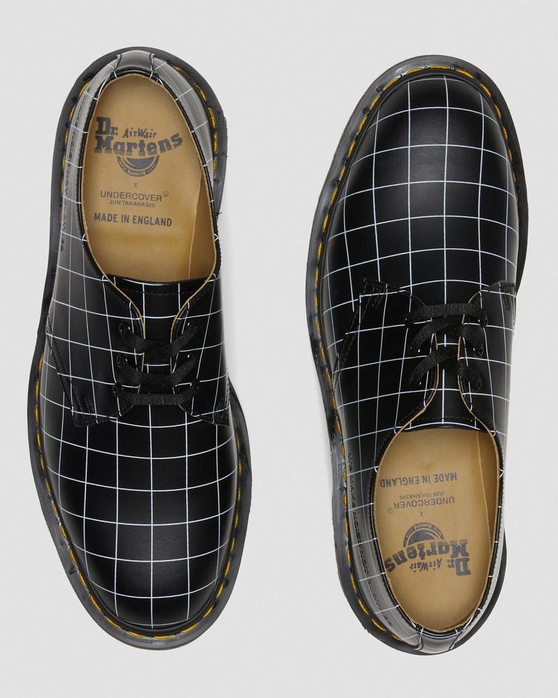 Zapatos Dr Martens 1461 Undercover Made in England Cuero Oxford Shoes (Smooth Cuero) Negras | OP71-B2WF