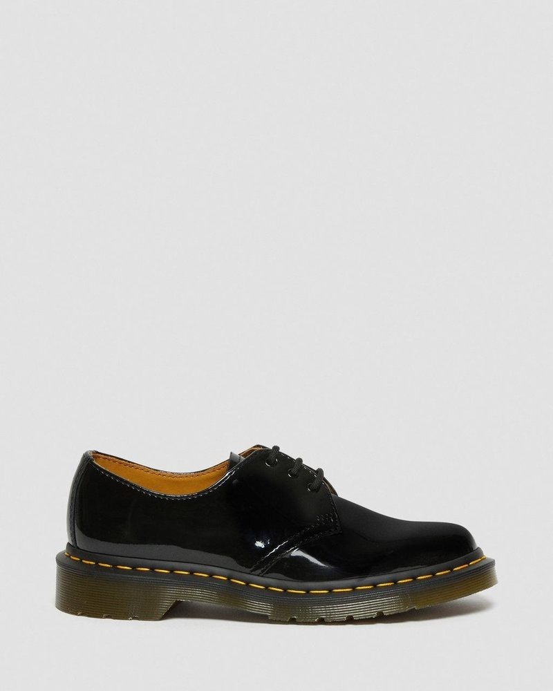 Zapatos Dr Martens 1461 - Charol Cuero Oxford Shoes (Charol Cuero) Negras | XO05-R4AU