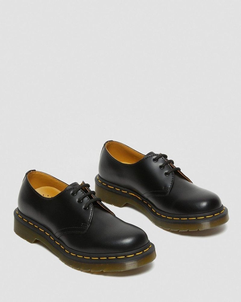 Zapatos Dr Martens 1461 - Smooth Cuero Oxford Shoes (Smooth Cuero) Negras | FF29-Y8SC