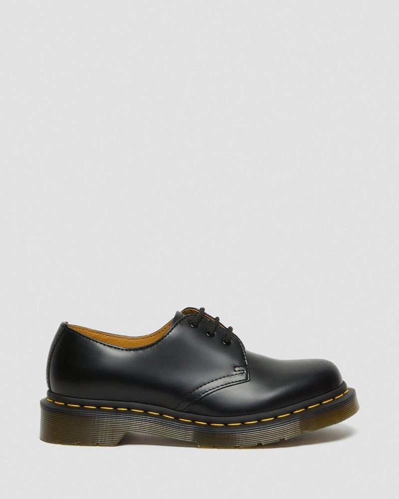 Zapatos Dr Martens 1461 - Smooth Cuero Oxford Shoes (Smooth Cuero) Negras | FF29-Y8SC