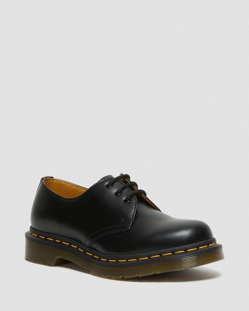 Zapatos Dr Martens 1461 - Smooth Cuero Oxford Shoes (Smooth Cuero) Negras | FF29-Y8SC