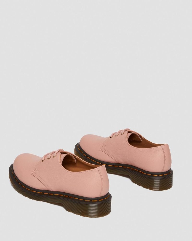 Zapatos Dr Martens 1461 - Virginia Cuero Oxford Shoes (Virginia) Beige | EK68-F4YM