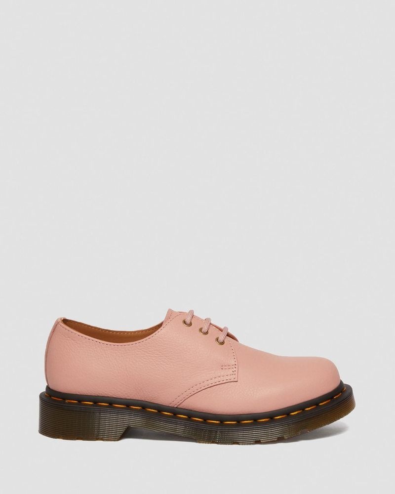 Zapatos Dr Martens 1461 - Virginia Cuero Oxford Shoes (Virginia) Beige | EK68-F4YM