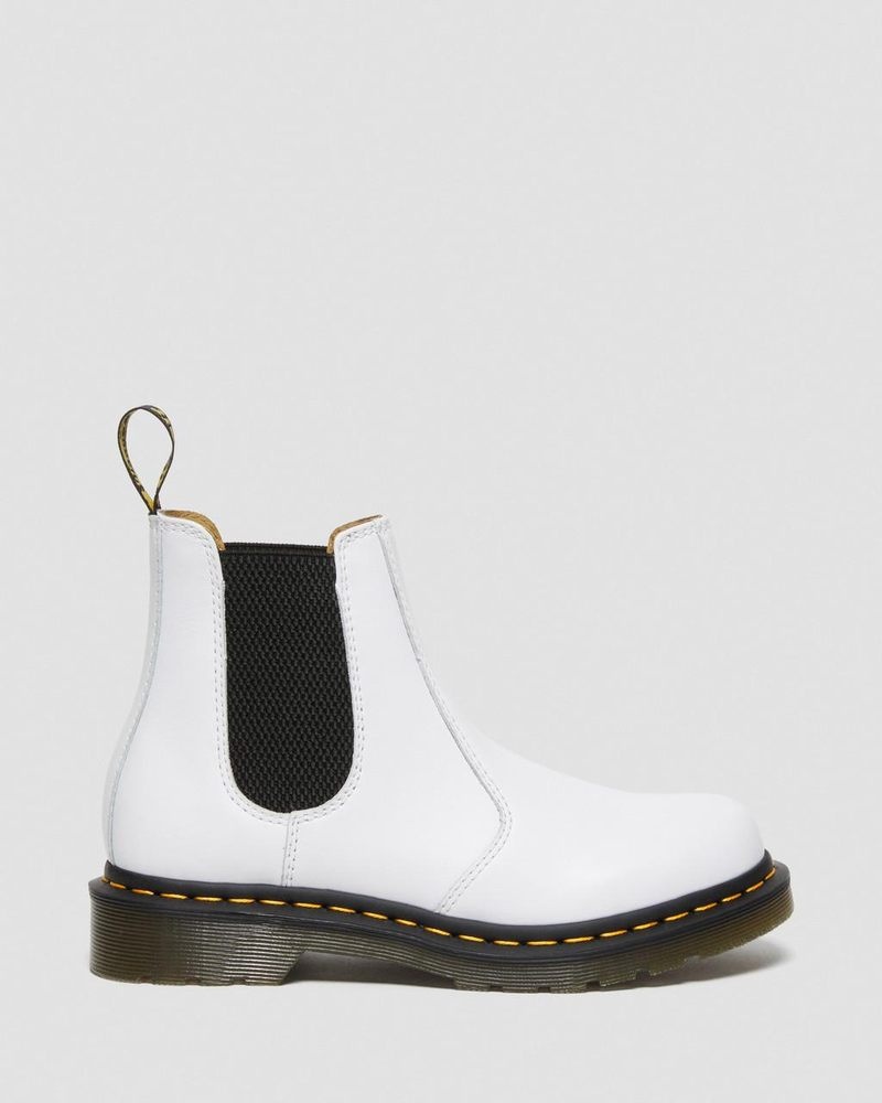 Zapatos Dr Martens 2976 Softy T Cuero Chelsea Boots (Softy T) Blancas | MH06-H7FT