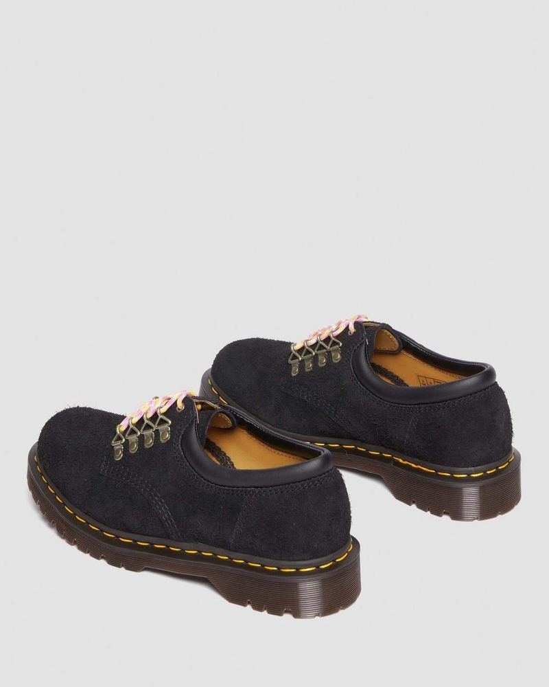 Zapatos Dr Martens 8053 Ben Gamuza Casuales Shoes (Long Napped Gamuza) Negras | VL67-S9PK