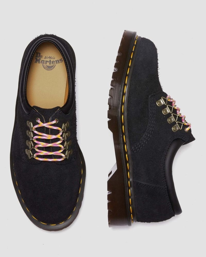 Zapatos Dr Martens 8053 Ben Gamuza Casuales Shoes (Long Napped Gamuza) Negras | VL67-S9PK