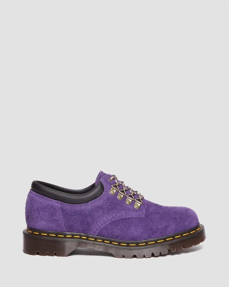 Zapatos Dr Martens 8053 Ben Gamuza Casuales Shoes (Long Napped Gamuza) Moradas | NH24-D2CG