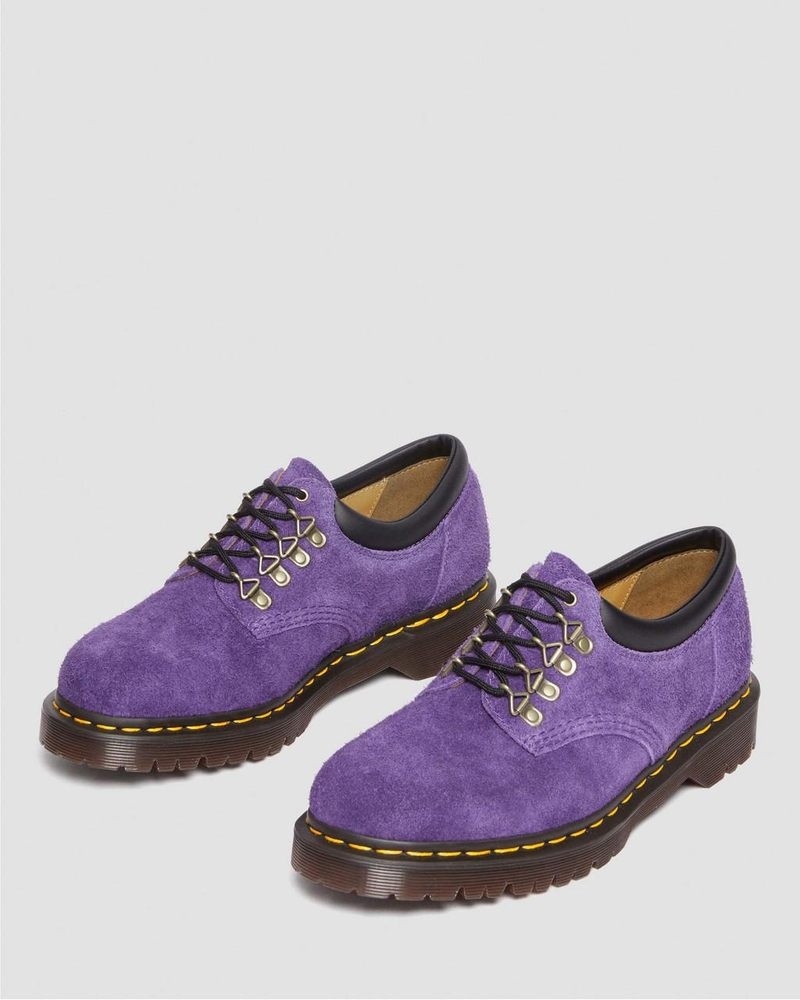 Zapatos Dr Martens 8053 Ben Gamuza Casuales Shoes (Long Napped Gamuza) Moradas | NH24-D2CG