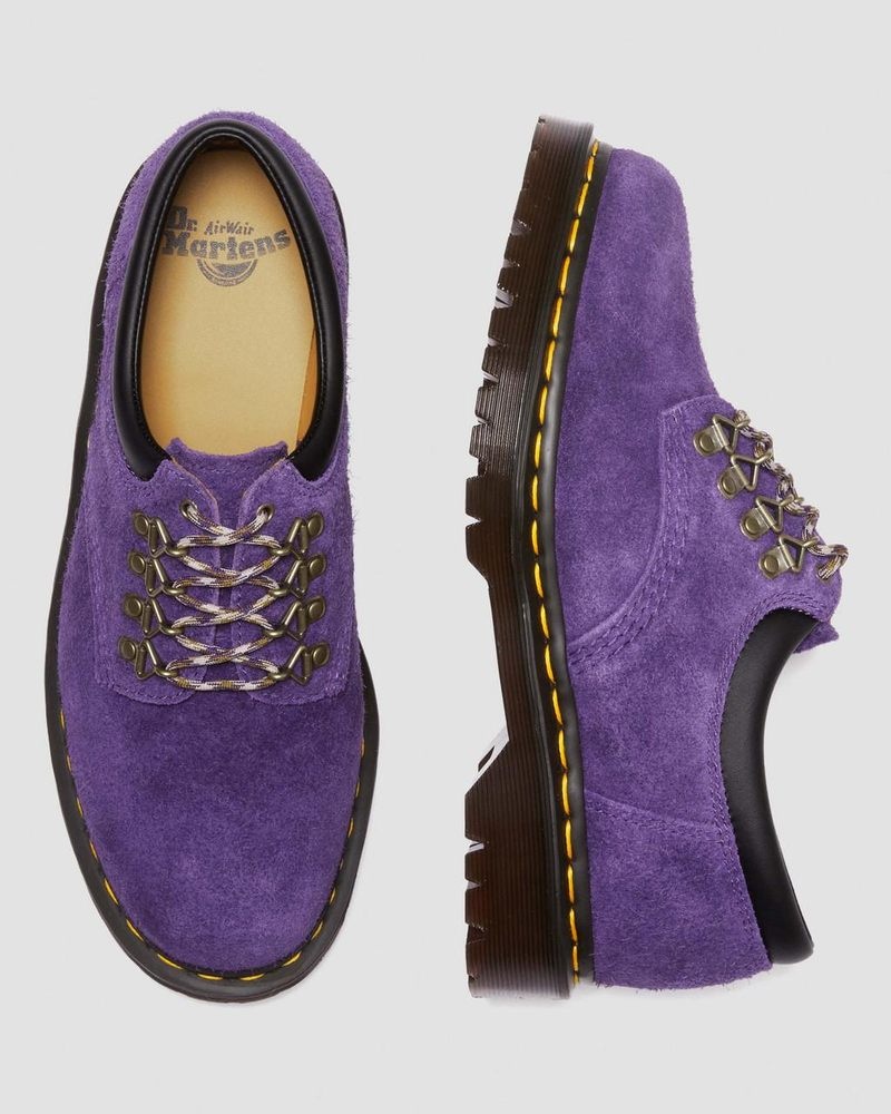 Zapatos Dr Martens 8053 Ben Gamuza Casuales Shoes (Long Napped Gamuza) Moradas | NH24-D2CG