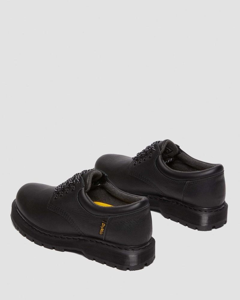 Zapatos Dr Martens 8053 Trinity Impermeables Cuero Casuales Shoes Negras | XT74-Y3BN