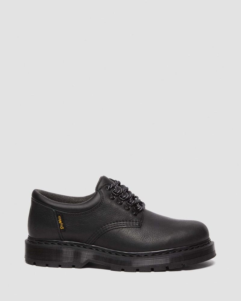 Zapatos Dr Martens 8053 Trinity Impermeables Cuero Casuales Shoes Negras | XT74-Y3BN