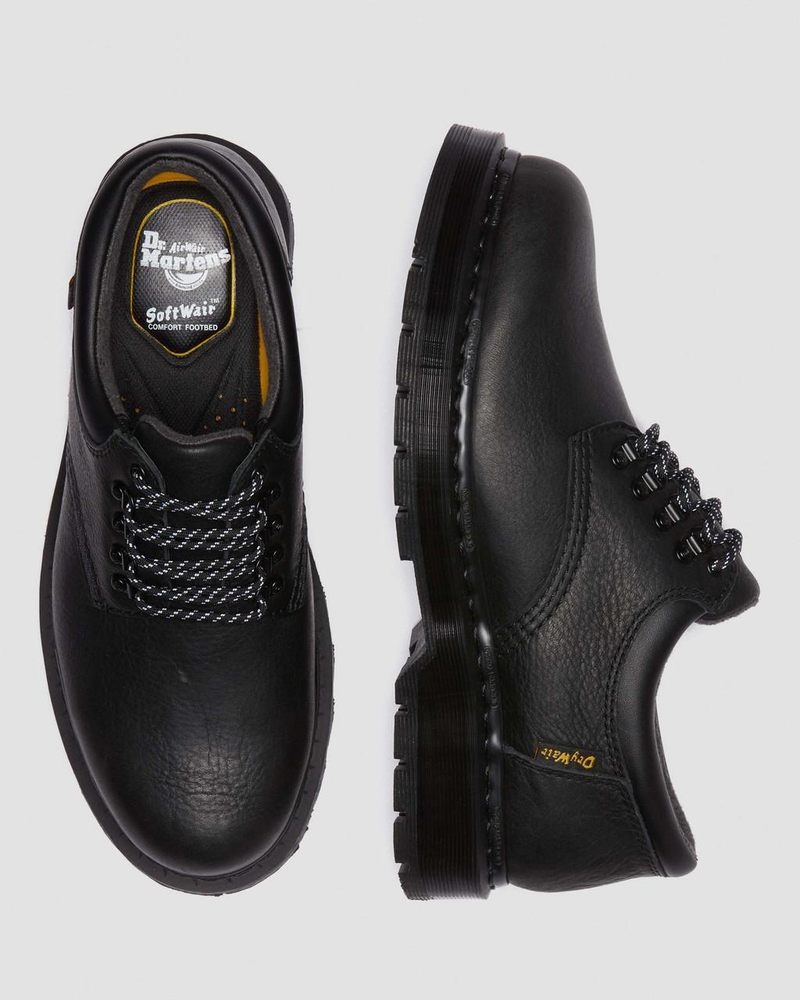 Zapatos Dr Martens 8053 Trinity Impermeables Cuero Casuales Shoes Negras | XT74-Y3BN