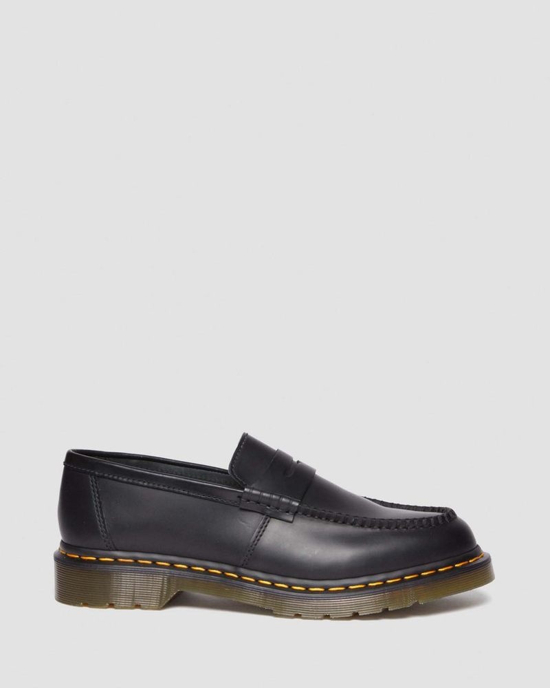 Zapatos Dr Martens Penton Smooth Cuero Loafers (Smooth Cuero) Negras | YW22-U9OQ